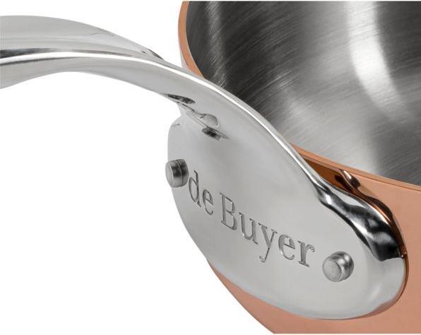 Actual product image de Buyer prima matera (24 cm, Frying pan, Stainless steel, Copper)