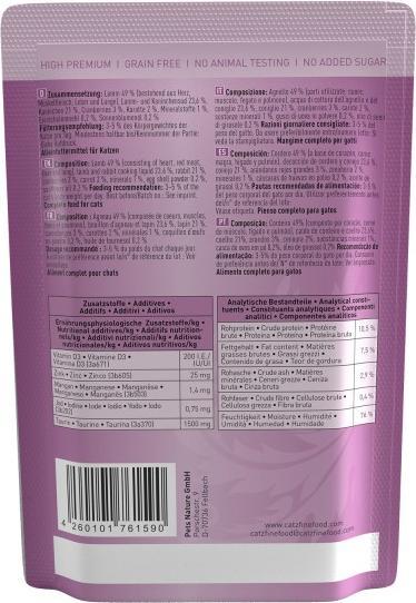 Image du produit Catz Finefood No.11 Agneau & lapin (Adulte, 1 pcs, 90 g)