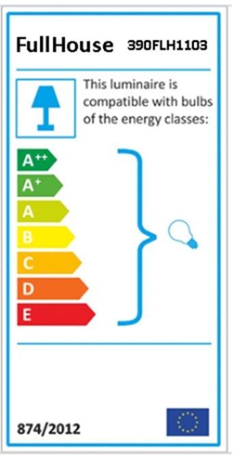 Energie-Label Opviq Lochlan (E27)