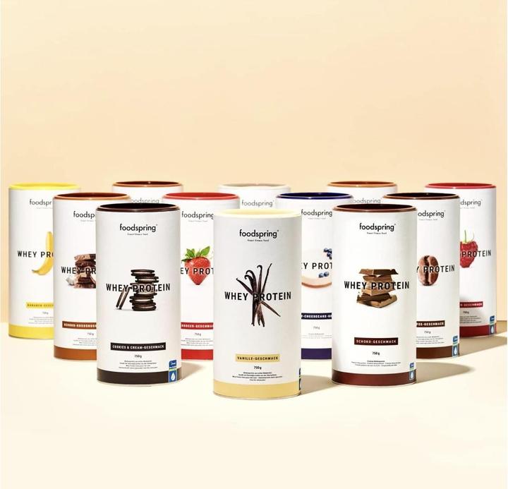 Actual product image Foodspring whey protein (Chocolate, 1 pcs., 750 g)
