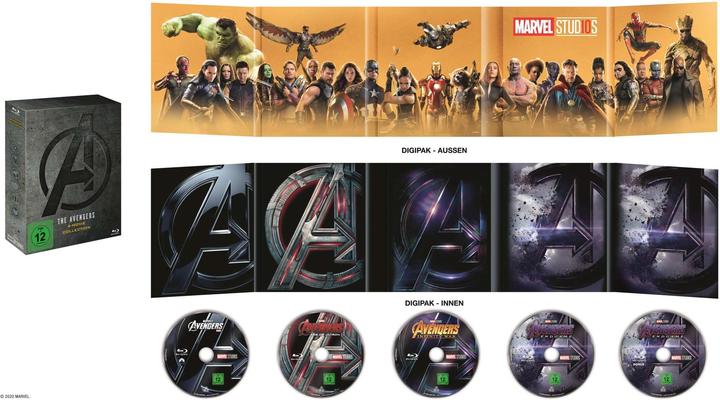 Image du produit Disney Interactive Studios The Avengers - 4-Movie Collection BD (Blu-ray, Anglais)