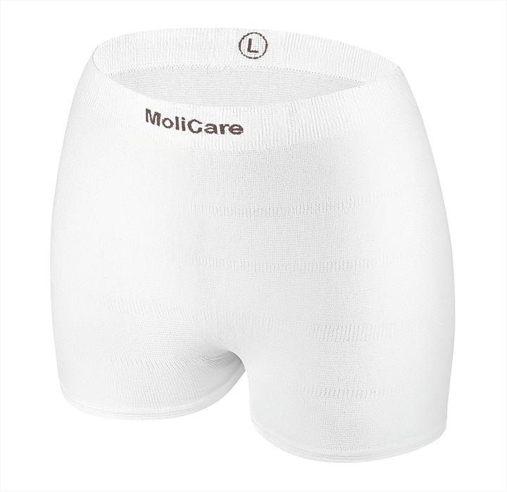 Immagine prodotto MoliCare Premium Fixpants pantaloni a gamba lunga per l'incontinenza (25 x, Grande)