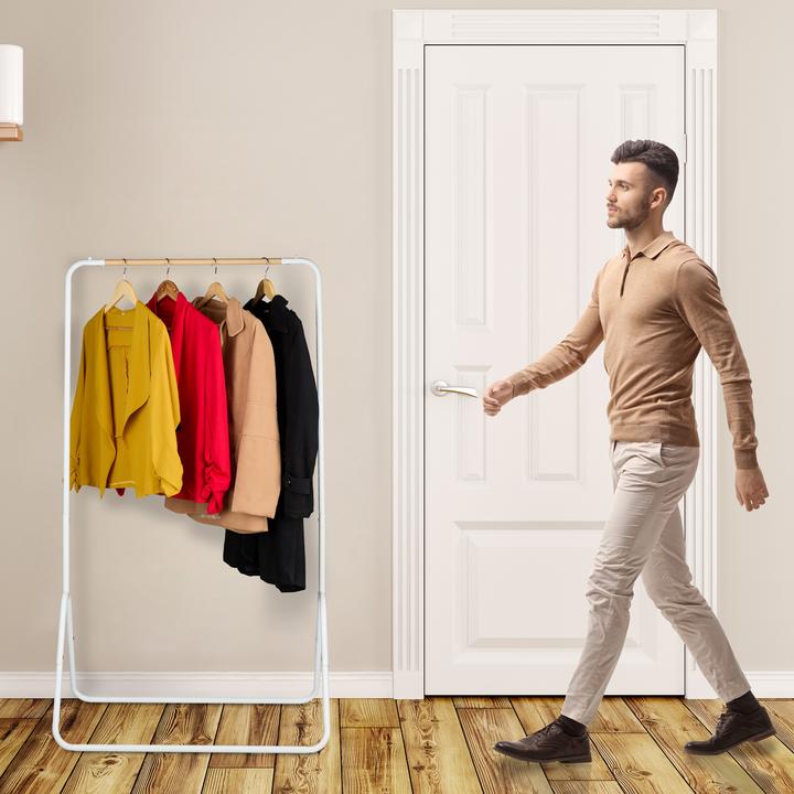 Actual product image Relaxdays Clothes rack