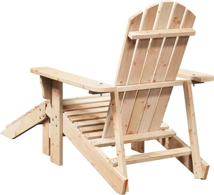 Produktbild VidaXL Adirondack-Stuhl mit Fussstütze