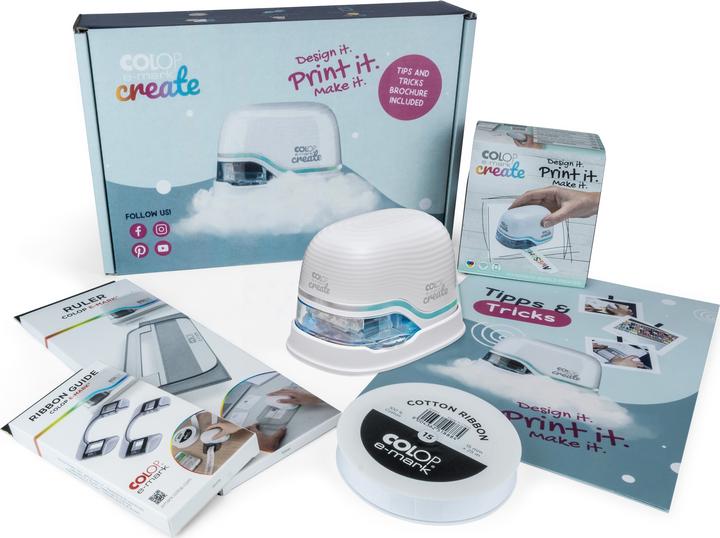 Produktbild Colop Beschriftungsgerät e-mark create Bundle