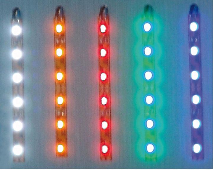 Produktbild Pichler LED Leuchtstreifen gelb selbstklebend. Preis je 0,5 lfm