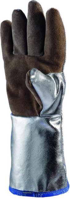 Actual product image Jutec Heat resistant finger gloves, up to 250 °C radiant heat, 1 pair, EN 388 / EN (10)