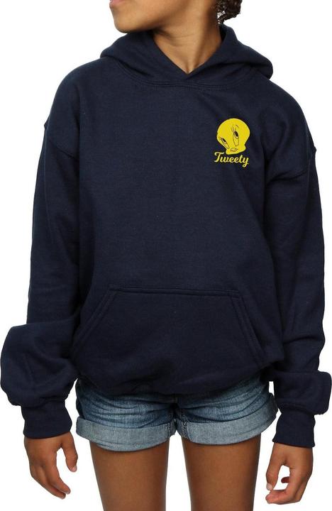 Produktbild Looney Tunes Tweety Pie Head Kapuzenpullover Mädchen (152, 158)