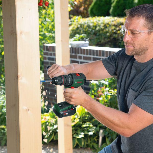 Actual product image Bosch Home & Garden Cordless impact drill AdvancedImpact 18V-80 QuickSnap, attachments (Rechargeable battery operated)