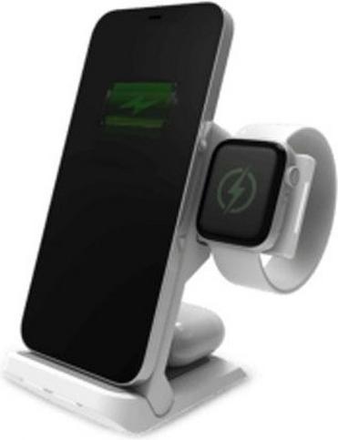 Image du produit STM ChargeTree Go Casque, Smartphone, Smartwatch, Montre Blanc Chargement sans fil USB Intérieur (20 W)