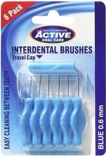 Produktbild Beauty Formulas Active Oral Care - Interdental Brushes Interdental Cleaners 0.60Mm 6Pcs. (6 x, 0.60 mm)