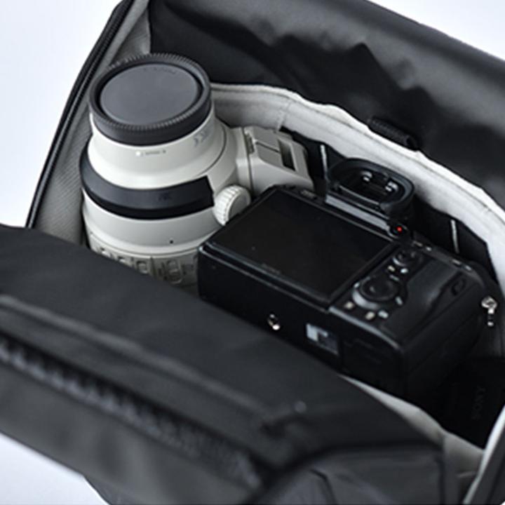 Immagine prodotto VSGO Black Snipe Camera Messenger Bag 6L (Borsa a tracolla per fotocamera, 6 l)