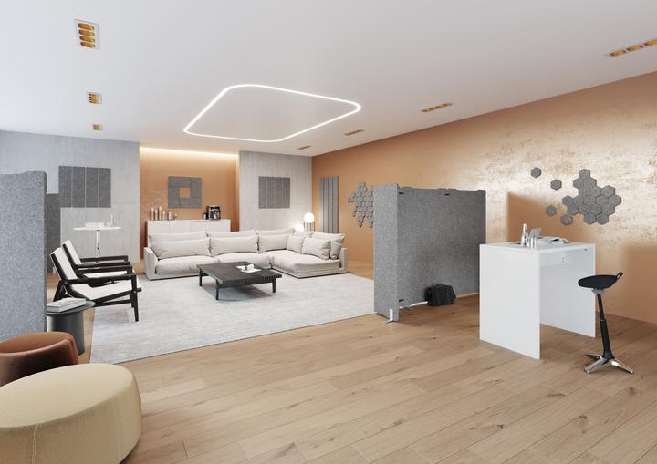 Actual product image Hammerbacher Acoustics (25 x 2.5 x 100 cm)