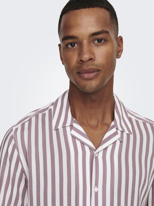 Actual product image Only & Sons Striped short sleeve shirt (M)