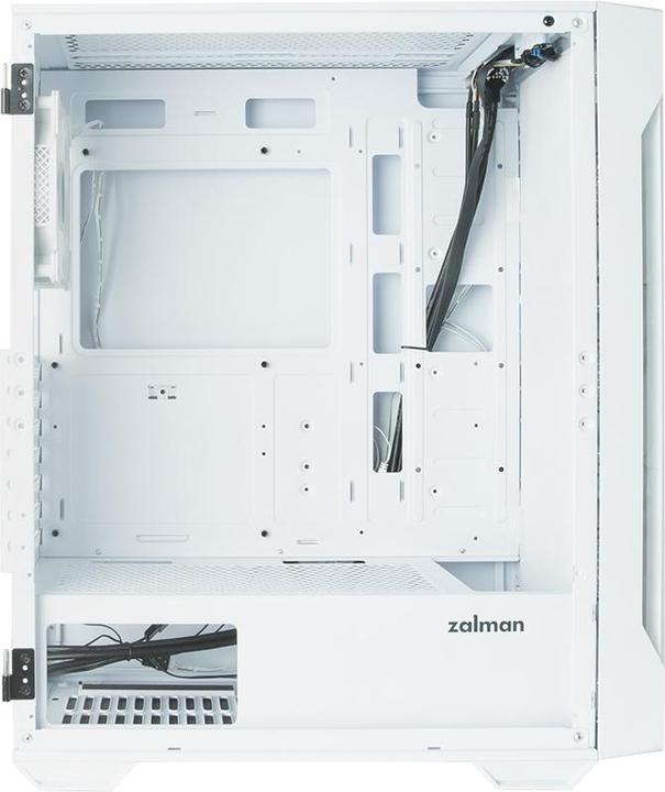 Actual product image Zalman PC case I3 Neo TG Mid Tower RGB fan x4, white (ATX, Mini-ITX)