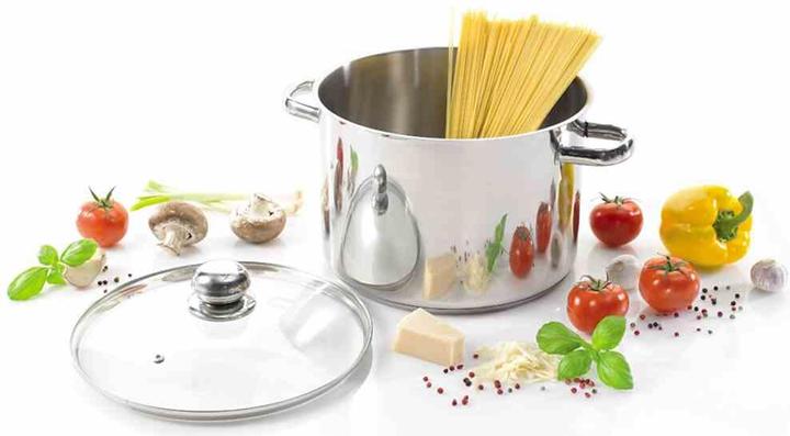 Image du produit Krüger Pot de grande capacité (26 cm, Casserole, Acier inoxydable)