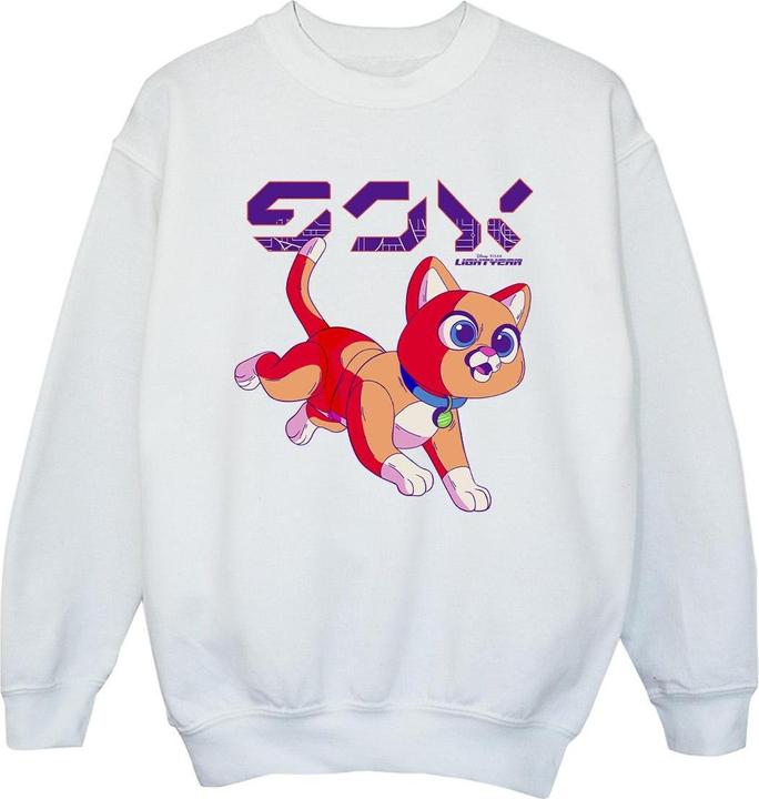 Actual product image Disney Girls Lightyear Sox Digital Cute Sweatshirt (104)