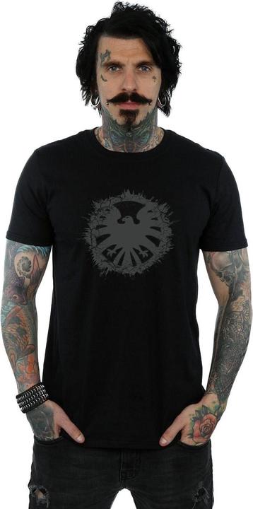 Image du produit Mens Agents Of SHIELD Brushed Logo T-Shirt (3XL)