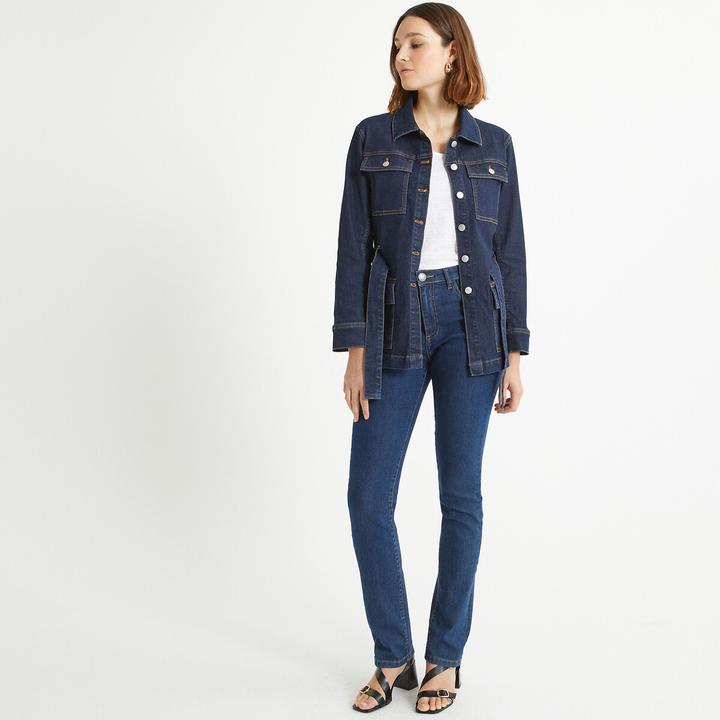 Produktbild Anne Weyburn Jeansjacke mit gerader Schnittform (44)