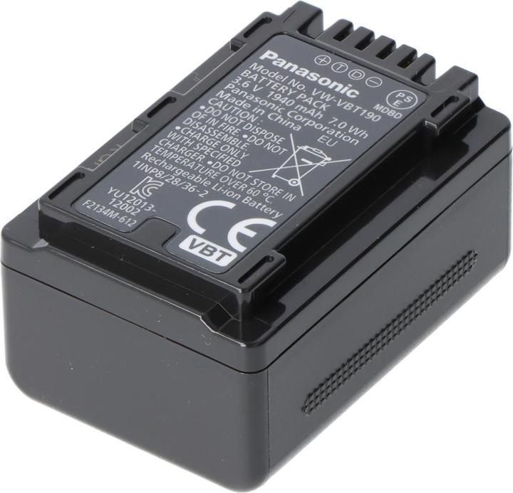 Produktbild Panasonic Vw-Vbt190e-K (Akku)