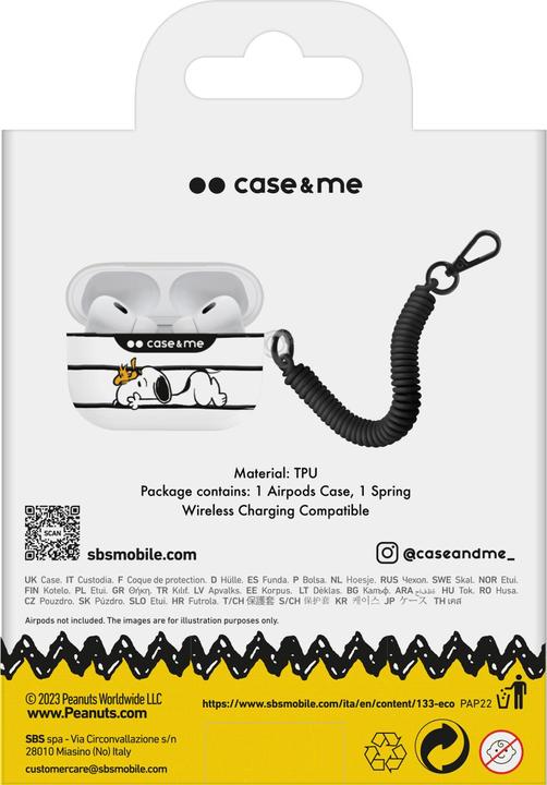 Actual product image SBS Peanuts Snoopy Classic (Headphone bag)
