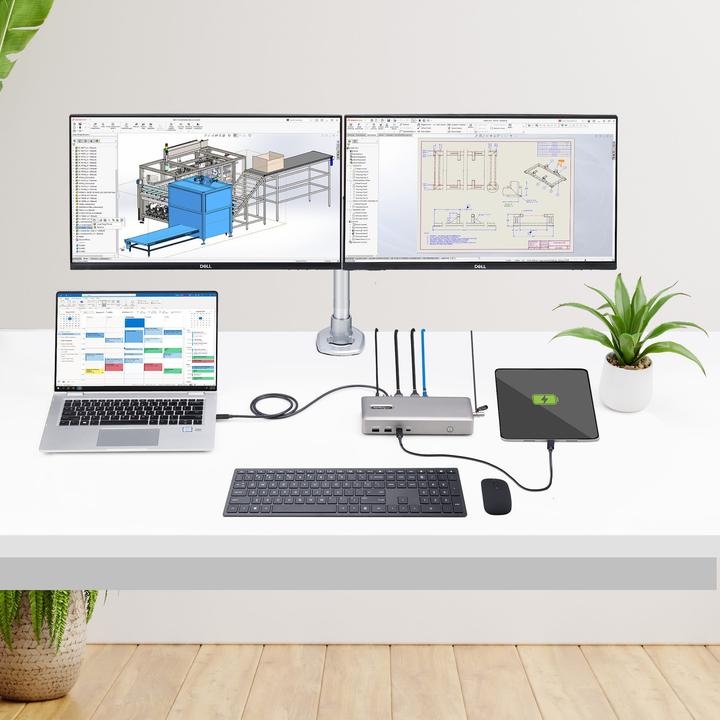 Produktbild StarTech Usb4 Docking Station Dual 4k (USB-C, 4 Ports)