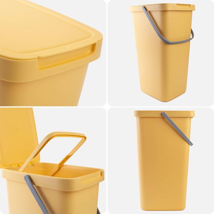 Produktbild Kadax Abfallbehälter mit Deckel und Griff (25 l)
