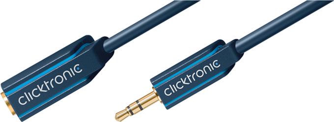 Produktbild clicktronic 3.5mm Verlängerungskabel (1.50 m, 3.5mm Klinke (AUX))