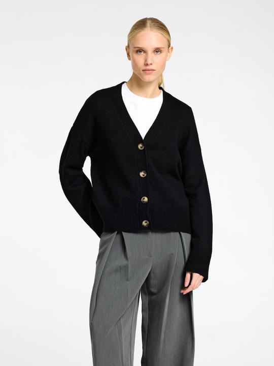 Produktbild Selected Femme Slflara Ls Knit V-Neck Cardigan Bf (XL)