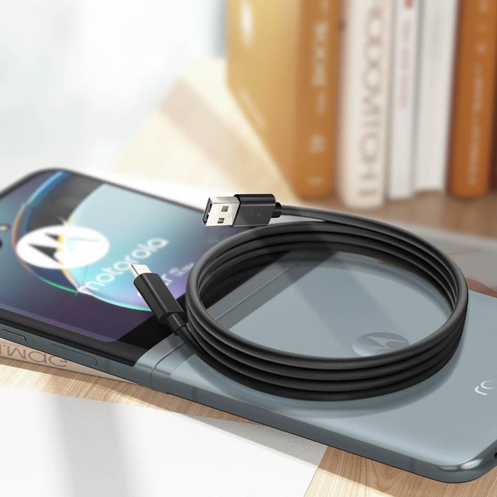 Actual product image Motorola SKN6473A USB-C cable (1 m, USB 3.2 Gen 1)
