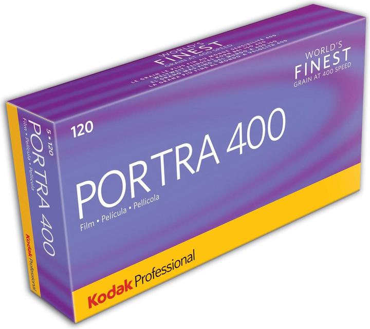 Actual product image Kodak 1x5 Portra 400 120
