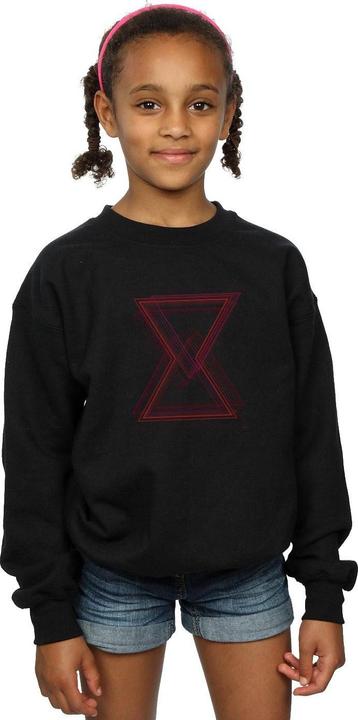 Image du produit - Sweat AVENGERS INFINITY WAR BLACK WIDOW LINES - Fille (140, 146)