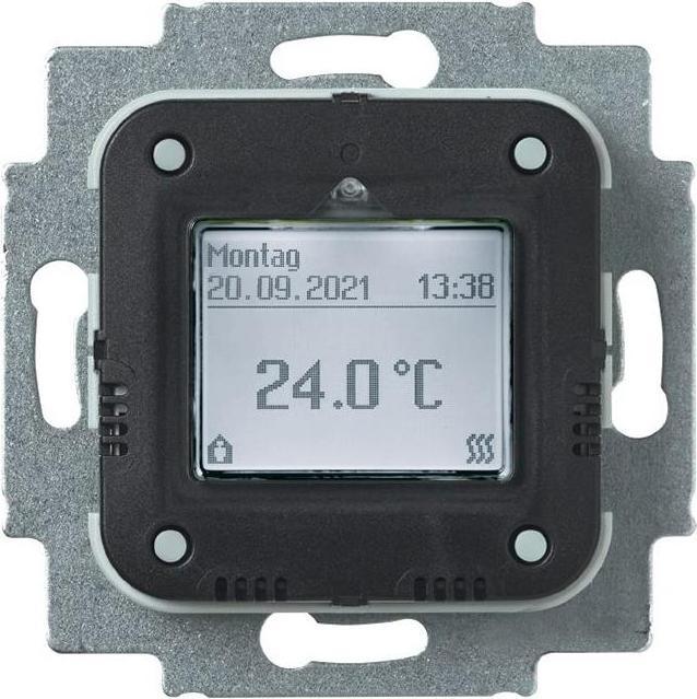 Produktbild Busch-Jaeger BJ Raumtemperaturregler 1098 U-102m. Sollwert-Anzeige u. Timer