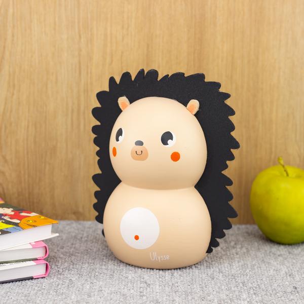 Actual product image Ulysse Couleurs d'Enfance Pretty hedgehog piggy bank