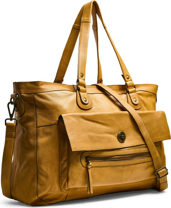 Pieces Leder Reise Tasche