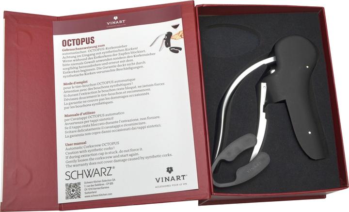 Produktbild Schwarz Kitchen Octopus (Hebelkorkenzieher)