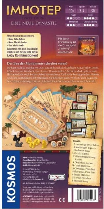 Produktbild Kosmos Imhotep Erweiterung (Deutsch)