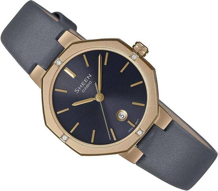 Actual product image Casio Sheen - SHE-4543GL-8AUER (Analogue wristwatch, 28 mm)
