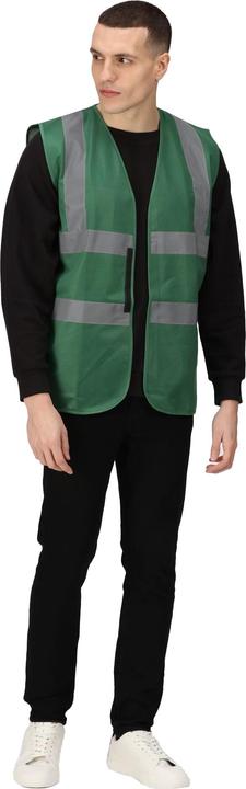 Actual product image Regatta Unisex Adult Pro Identity Hi-Vis Vest (M)