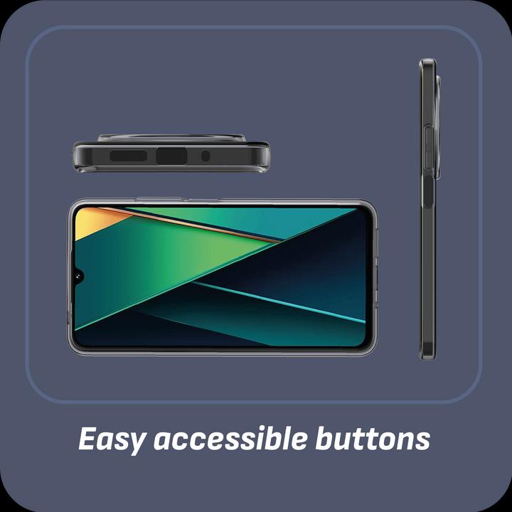 Actual product image Cazy Soft TPU Schutzhülle (Xiaomi Poco C75)