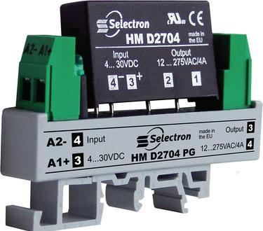 Produktbild Selectron Halbleiterrelais, HM, 1 Schliesser, 4A, 275V, Radiale Leitungen
