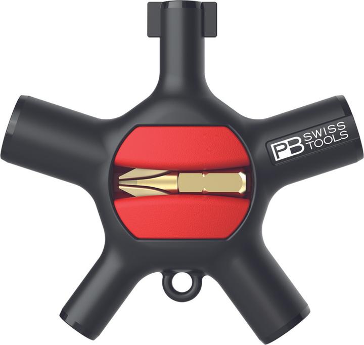 Actual product image PB Swiss Tools PB 900 V01 (Double beard, Slotted screws, hexagon, 3-edge)