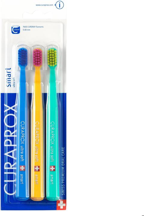 Curaprox Smart (Extra weich, 3 x)