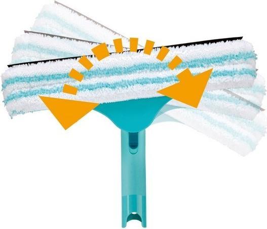 Produktbild Leifheit Fensterwischer Window & Frame Cleaner L micro duo Telescope 210 (1 Stk.)