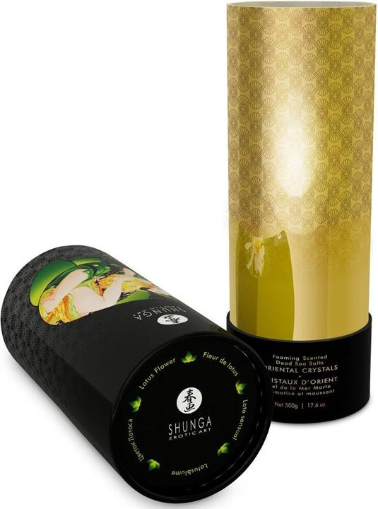 Productafbeelding Shunga Oosterse Kristallen Badzout Lotusbloem 500 gram (Badparels)