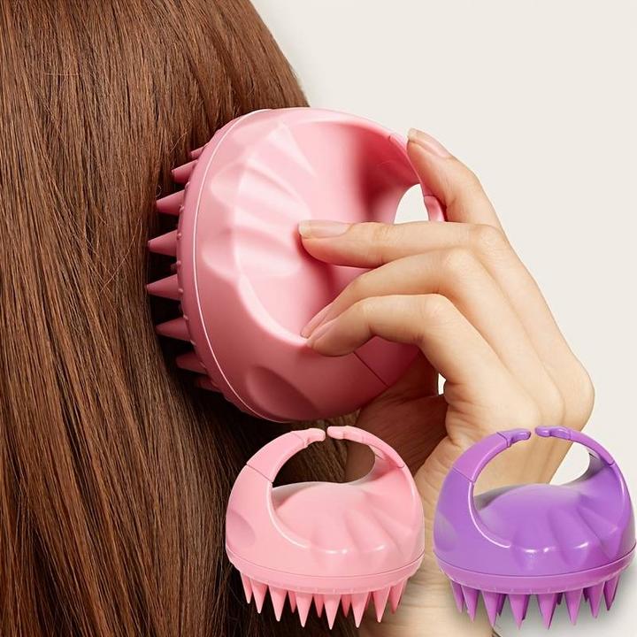 Image du produit PhoneLook Brosse en silicone massage cuir chevelu menthe