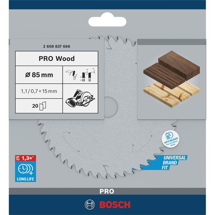 Produktbild Bosch Professional Zubehör Standard for Wood