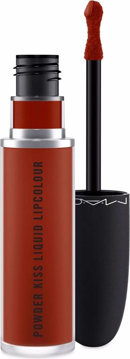 Actual product image MAC Cosmetics Powder Kiss Liquid Lipcolour (982 Marrakesh-Mere)