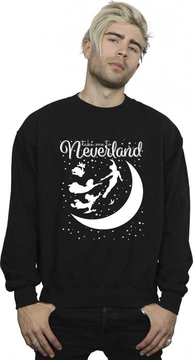 Actual product image Disney Mens Peter Pan Take Me To Neverland Sweatshirt (S)