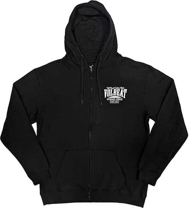 Produktbild Volbeat Louder And Faster Hoodie mit durchgehendem Reissverschluss Rückseitiger Aufdruck (XL)